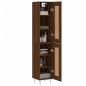 vidaXL Credenza Rovere Marrone 34,5x34x180 cm in Legno Multistrato vidaXL Credenza Rovere Marrone 34,5x34x180 cm in Legno Multistrato
