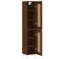 vidaXL Credenza Rovere Marrone 34,5x34x180 cm in Legno Multistrato vidaXL Credenza Rovere Marrone 34,5x34x180 cm in Legno Multistrato