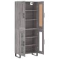 vidaXL Credenza Grigio Sonoma 69,5x34x180 cm in Legno Multistrato vidaXL Credenza Grigio Sonoma 69,5x34x180 cm in Legno Multistrato