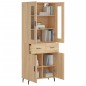 vidaXL Credenza Rovere Sonoma 69,5x34x180 cm in Legno Multistrato vidaXL Credenza Rovere Sonoma 69,5x34x180 cm in Legno Multistrato