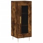 vidaXL Credenza Rovere Fumo 34,5x34x180 cm in Legno Multistrato vidaXL Credenza Rovere Fumo 34,5x34x180 cm in Legno Multistrato