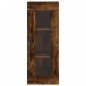 vidaXL Credenza Rovere Fumo 34,5x34x180 cm in Legno Multistrato vidaXL Credenza Rovere Fumo 34,5x34x180 cm in Legno Multistrato