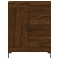 vidaXL Credenza Rovere Marrone 69,5x34x180 cm in Legno Multistrato vidaXL Credenza Rovere Marrone 69,5x34x180 cm in Legno Multistrato
