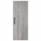 vidaXL Credenza Grigio Sonoma 34,5x34x180 cm in Legno Multistrato vidaXL Credenza Grigio Sonoma 34,5x34x180 cm in Legno Multistrato
