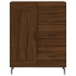 vidaXL Credenza Rovere Marrone 69,5x34x180 cm in Legno Multistrato vidaXL Credenza Rovere Marrone 69,5x34x180 cm in Legno Multistrato