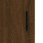 vidaXL Credenza Rovere Marrone 69,5x34x180 cm in Legno Multistrato vidaXL Credenza Rovere Marrone 69,5x34x180 cm in Legno Multistrato