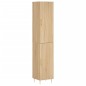vidaXL Credenza Rovere Sonoma 34,5x34x180 cm in Legno Multistrato vidaXL Credenza Rovere Sonoma 34,5x34x180 cm in Legno Multistrato