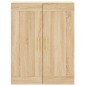vidaXL Credenza Rovere Sonoma 69,5x34x180 cm in Legno Multistrato vidaXL Credenza Rovere Sonoma 69,5x34x180 cm in Legno Multistrato
