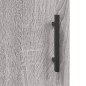 vidaXL Credenza Grigio Sonoma 34,5x34x180 cm in Legno Multistrato vidaXL Credenza Grigio Sonoma 34,5x34x180 cm in Legno Multistrato