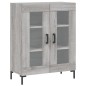 vidaXL Credenza Grigio Sonoma 69,5x34x180 cm in Legno Multistrato vidaXL Credenza Grigio Sonoma 69,5x34x180 cm in Legno Multistrato