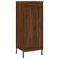 vidaXL Credenza Rovere Marrone 34,5x34x180 cm in Legno Multistrato vidaXL Credenza Rovere Marrone 34,5x34x180 cm in Legno Multistrato