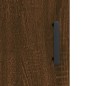 vidaXL Credenza Rovere Marrone 34,5x34x180 cm in Legno Multistrato vidaXL Credenza Rovere Marrone 34,5x34x180 cm in Legno Multistrato