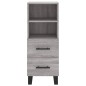 vidaXL Credenza Grigio Sonoma 34,5x34x180 cm in Legno Multistrato vidaXL Credenza Grigio Sonoma 34,5x34x180 cm in Legno Multistrato