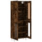 vidaXL Credenza Rovere Fumo 69,5x34x180 cm in Legno Multistrato vidaXL Credenza Rovere Fumo 69,5x34x180 cm in Legno Multistrato