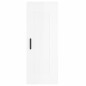 vidaXL Credenza 34,5x34x180 cm in Legno Multistrato Bianco Lucido vidaXL Credenza 34,5x34x180 cm in Legno Multistrato Bianco Lucido