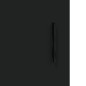 vidaXL Credenza Nera 34,5x34x180 cm in Legno Multistrato vidaXL Credenza Nera 34,5x34x180 cm in Legno Multistrato