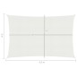 Vela Parasole 160 g/m² Bianca 3x4,5 m in HDPE Vela Parasole 160 g/m² Bianca 3x4,5 m in HDPE