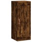 vidaXL Credenza Rovere Fumo 34,5x34x180 cm in Legno Multistrato vidaXL Credenza Rovere Fumo 34,5x34x180 cm in Legno Multistrato