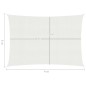 Vela Parasole 160 g/m² Bianca 3x4 m in HDPE Vela Parasole 160 g/m² Bianca 3x4 m in HDPE