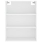 vidaXL Credenza Bianca 69,5x34x180 cm in Legno Multistrato vidaXL Credenza Bianca 69,5x34x180 cm in Legno Multistrato