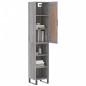 vidaXL Credenza Grigio Sonoma 34,5x34x180 cm in Legno Multistrato vidaXL Credenza Grigio Sonoma 34,5x34x180 cm in Legno Multistrato