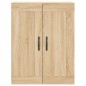 vidaXL Credenza Rovere Sonoma 69,5x34x180 cm in Legno Multistrato vidaXL Credenza Rovere Sonoma 69,5x34x180 cm in Legno Multistrato