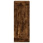vidaXL Credenza Rovere Fumo 34,5x34x180 cm in Legno Multistrato vidaXL Credenza Rovere Fumo 34,5x34x180 cm in Legno Multistrato
