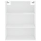 vidaXL Credenza Bianco Lucido 69,5x34x180 cm in Legno Multistrato vidaXL Credenza Bianco Lucido 69,5x34x180 cm in Legno Multistrato
