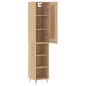vidaXL Credenza Rovere Sonoma 34,5x34x180 cm in Legno Multistrato vidaXL Credenza Rovere Sonoma 34,5x34x180 cm in Legno Multistrato
