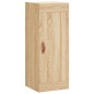 vidaXL Credenza Rovere Sonoma 34,5x34x180 cm in Legno Multistrato vidaXL Credenza Rovere Sonoma 34,5x34x180 cm in Legno Multistrato