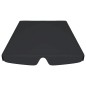 Baldacchino per Dondolo Giardino Nero 188/168x110/145 cm Baldacchino per Dondolo Giardino Nero 188/168x110/145 cm