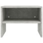vidaXL Comodino Grigio Cemento 40x30x30 cm in Truciolato 