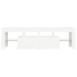 vidaXL Mobile Porta TV con Luci LED Bianco 140x36,5x40 cm vidaXL Mobile Porta TV con Luci LED Bianco 140x36,5x40 cm