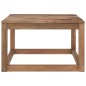 Tavoli Giardino Pallet 2pz Marrone 60x60x36,5cm Pino Impregnato