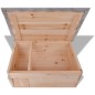 Casetta per Ricci 45x33x22 cm Legno Casetta per Ricci 45x33x22 cm Legno