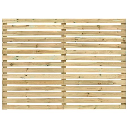 Pannello di Recinzione da Giardino in Legno di Pino 180x180 cm