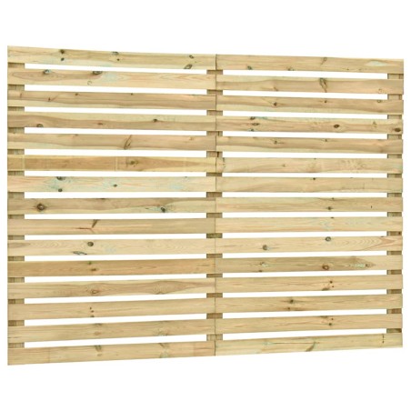 Pannello di Recinzione da Giardino in Legno di Pino 180x180 cm