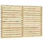 Pannello di Recinzione da Giardino in Legno di Pino 180x180 cm Pannello di Recinzione da Giardino in Legno di Pino 180x180 cm