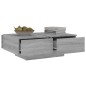 Tavolino da Salotto Grigio Sonoma 90x60x31 cm Legno Multistrato Tavolino da Salotto Grigio Sonoma 90x60x31 cm Legno Multistrato