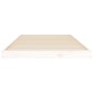 vidaXL Giroletto Bianco 100x200 cm in Legno Massello di Pino vidaXL Giroletto Bianco 100x200 cm in Legno Massello di Pino