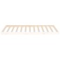 vidaXL Giroletto Bianco 100x200 cm in Legno Massello di Pino vidaXL Giroletto Bianco 100x200 cm in Legno Massello di Pino