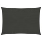 vidaXL Vela Parasole 160 g/m² Antracite 5x6 m in HDPE