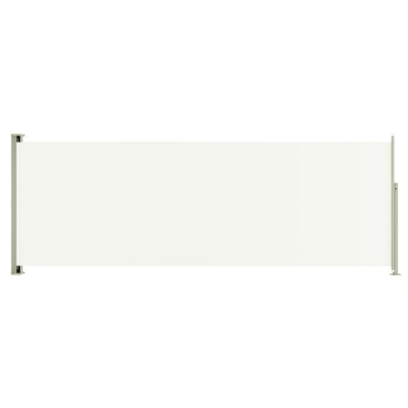 vidaXL Tenda Laterale Retrattile per Patio 220x600 cm Crema