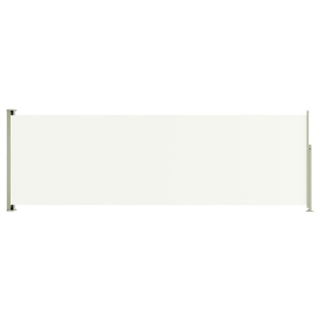 vidaXL Tenda da Sole Laterale Retrattile per Patio 200x600 cm Crema