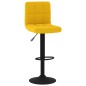 vidaXL Sgabelli da Bar 2 pz Giallo Senape in Velluto vidaXL Sgabelli da Bar 2 pz Giallo Senape in Velluto