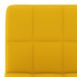 vidaXL Sgabelli da Bar 2 pz Giallo Senape in Velluto vidaXL Sgabelli da Bar 2 pz Giallo Senape in Velluto