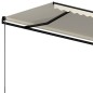 Tenda da Sole Retrattile Manuale 400x350 cm Crema Tenda da Sole Retrattile Manuale 400x350 cm Crema