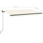 Tenda da Sole Retrattile Manuale 400x350 cm Crema Tenda da Sole Retrattile Manuale 400x350 cm Crema