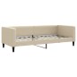vidaXL Divano Letto con Letto Estraibile Crema 80x200 cm Tessuto vidaXL Divano Letto con Letto Estraibile Crema 80x200 cm Tessuto