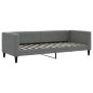 vidaXL Divano Letto con Letto Estraibile Grigio Scuro 80x200 Tessuto vidaXL Divano Letto con Letto Estraibile Grigio Scuro 80x200 Tessuto